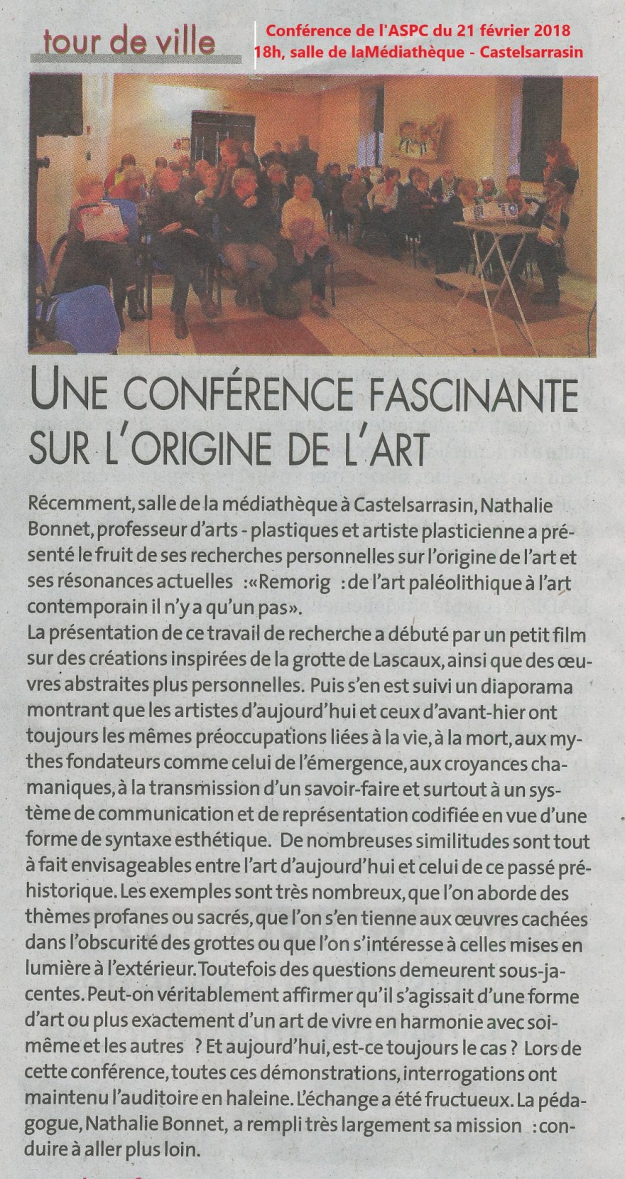 La Dépêche du Midi du 27-02-2018